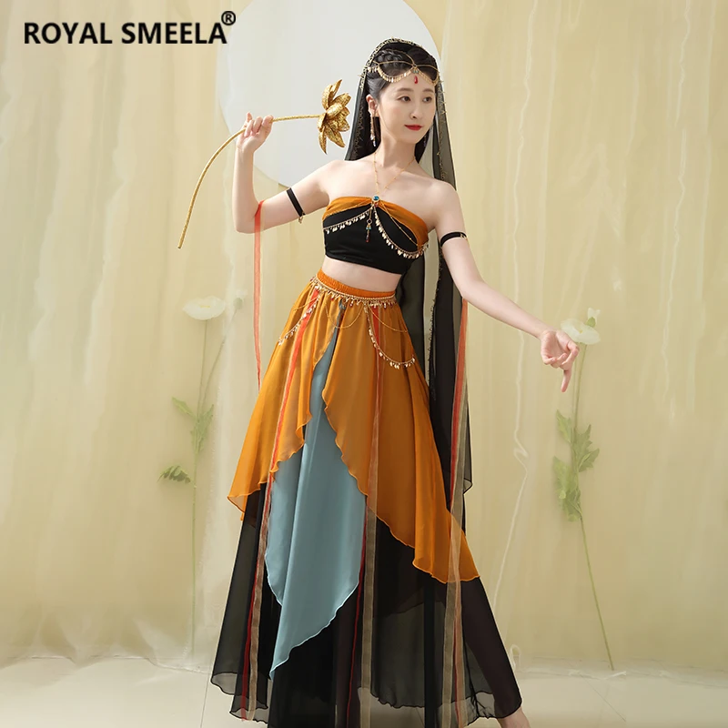 Classical Dunhuang Dance Costume For Women Chinese Style Performance Dunhuang Dance Suit Dunhuang Flying Classical Dance Clothes
Classical Dunhuang Dance Costume For Women Chinese Style Performance Dunhuang Dance Suit Dunhuang Flying Classical Dance Clothes