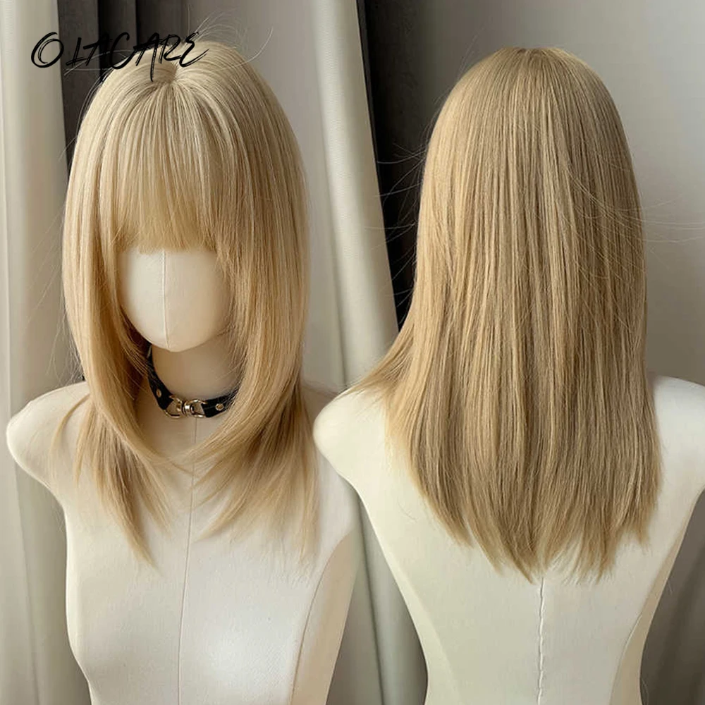 OLACARE Synthetic Medium Long Straight Layered Wigs Blonde Brown Black Cosplay Wigs for Women Heat Resistant Fake Hair Party
OLACARE Synthetic Medium Long Straight Layered Wigs Blonde Brown Black Cosplay Wigs for Women Heat Resistant Fake Hair Party