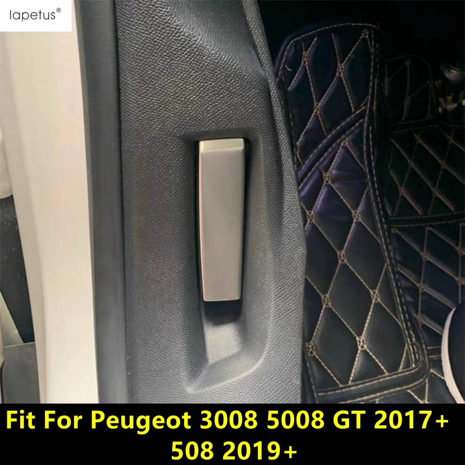 Stainless Steel Car Engine Hood Switch Stickers Cover Trim For Peugeot 3008 5008 GT 2017 - 2024 / 508 2019 - 2024 Accessories
Stainless Steel Car Engine Hood Switch Stickers Cover Trim For Peugeot 3008 5008 GT 2017 - 2024 / 508 2019 - 2024 Accessories