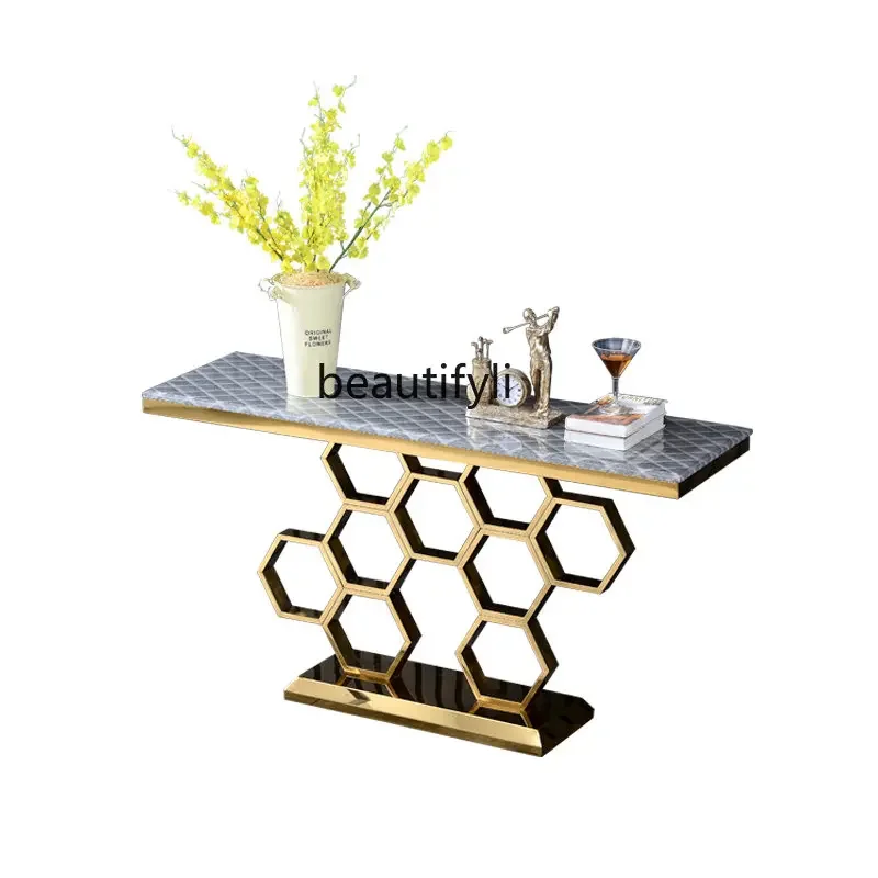 Side View Cabinet Light Luxury Console Corridor Aisle Shelf Hallway Table Entrance Cabinet a Long Narrow Table
Side View Cabinet Light Luxury Console Corridor Aisle Shelf Hallway Table Entrance Cabinet a Long Narrow Table