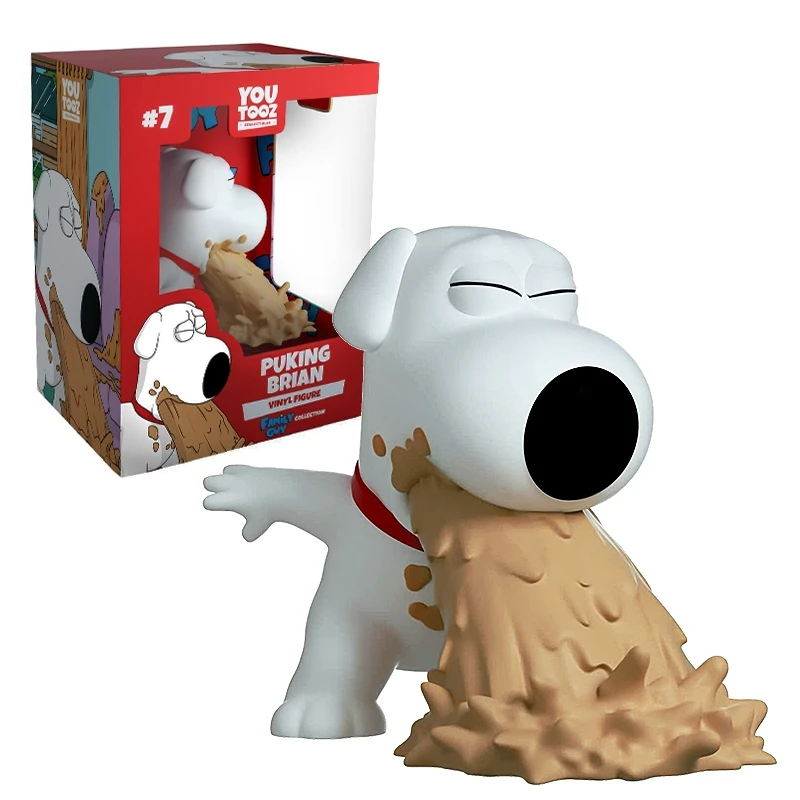 8.4Cm Pvc Youtooz Family Guy Puking Brian Stewie Griffin Action Figure Model Ornaments Garage Kit Decorate Doll Toys Gift
8.4Cm Pvc Youtooz Family Guy Puking Brian Stewie Griffin Action Figure Model Ornaments Garage Kit Decorate Doll Toys Gift
