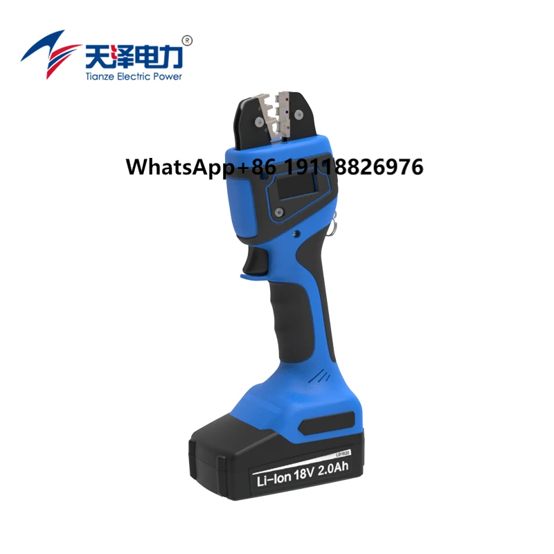 NBC-50ML Rechargeable Small Power Battery Electric Crimping Pliers Hydraulic Tools for Terminal Wire Crimp Cutting
NBC-50ML Rechargeable Small Power Battery Electric Crimping Pliers Hydraulic Tools for Terminal Wire Crimp Cutting