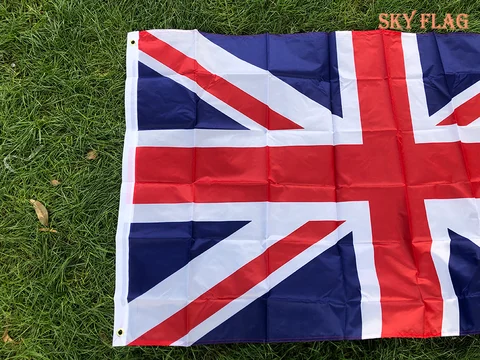 SKY FLAG UK bandeiras 90x150cm Inglaterra país Estado Bandeira poliéster Reino Unido Bandeira da Marca Nacional bandeira da Grã-Bretanha