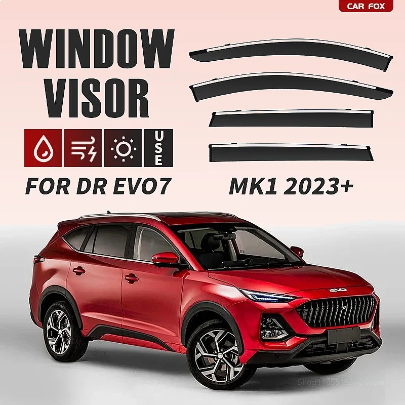 For DR EVO7 EVO 7 2023+ Car Window Visor Rain Sun Shade Side Window Awning Auto Accessories
For DR EVO7 EVO 7 2023+ Car Window Visor Rain Sun Shade Side Window Awning Auto Accessories