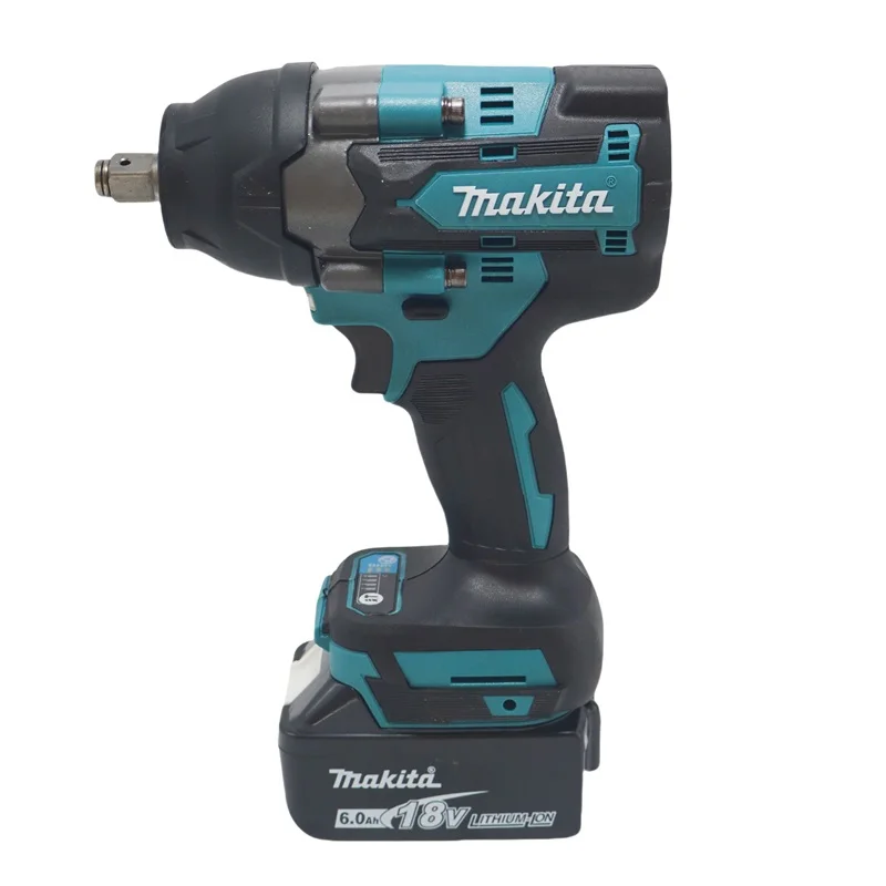 Makita DTW 700 high torque electric impact wrench, 18V rechargeable lithium battery, brushless, multifunctional, household tool
Makita DTW 700 high torque electric impact wrench, 18V rechargeable lithium battery, brushless, multifunctional, household tool