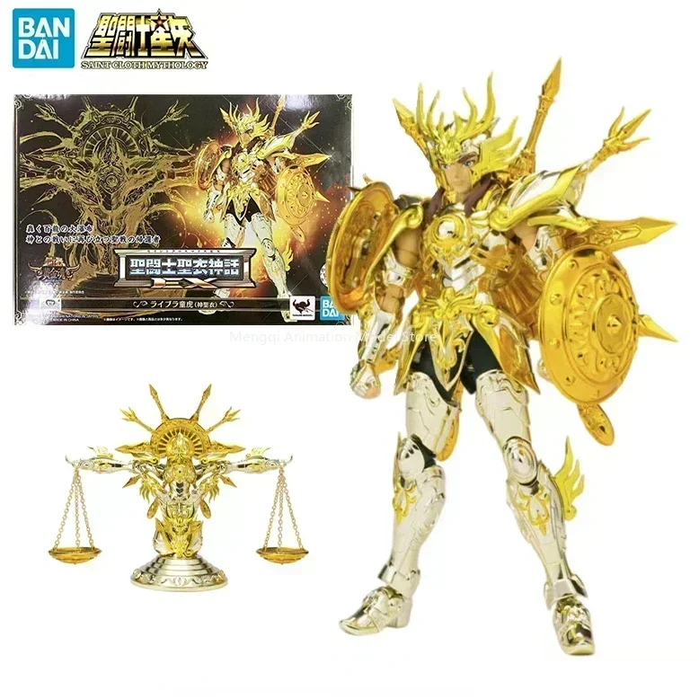 BANDAI in Stock Holy Cloth Myth EX Libra Douko Divine Cloth Saint Seiya Golden Soul Anime Character Model Toy Gift Collection
BANDAI in Stock Holy Cloth Myth EX Libra Douko Divine Cloth Saint Seiya Golden Soul Anime Character Model Toy Gift Collection