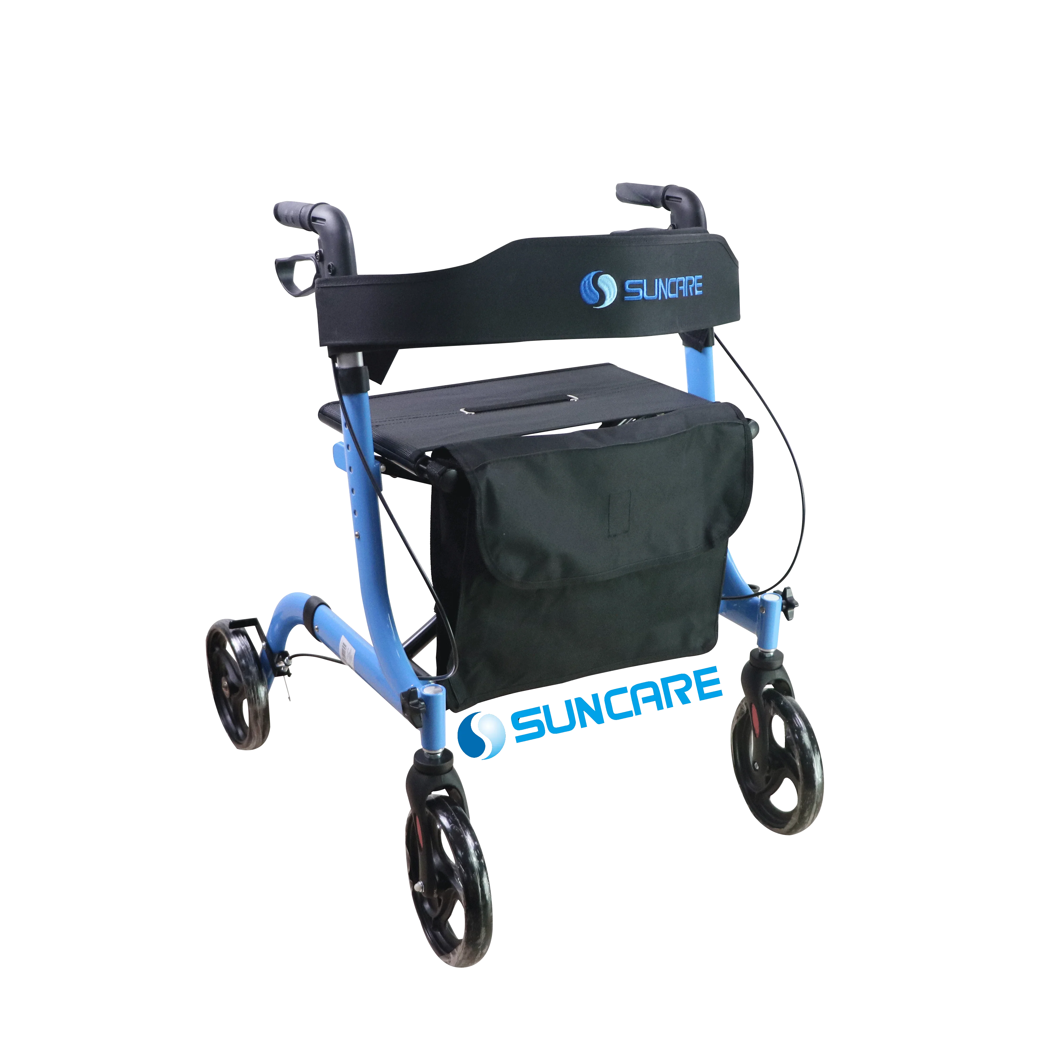 Wholesale Mobility Aid 4-Wheel Lightweight Aluminum Alloy Shopping Rollator Walker With Seat For Disable
Wholesale Mobility Aid 4-Wheel Lightweight Aluminum Alloy Shopping Rollator Walker With Seat For Disable