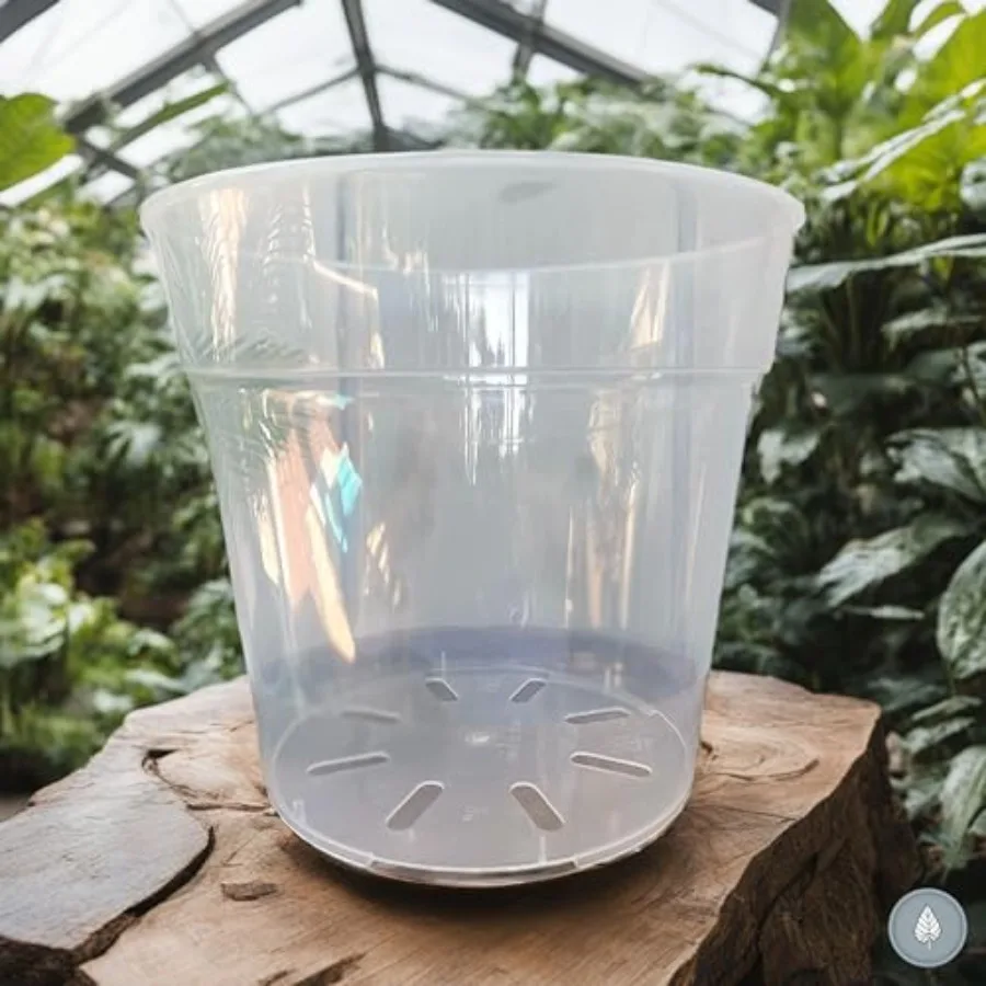 Nursery use: clear plastic pot 9 inch transparent color durable and lightweight
Nursery use: clear plastic pot 9 inch transparent color durable and lightweight