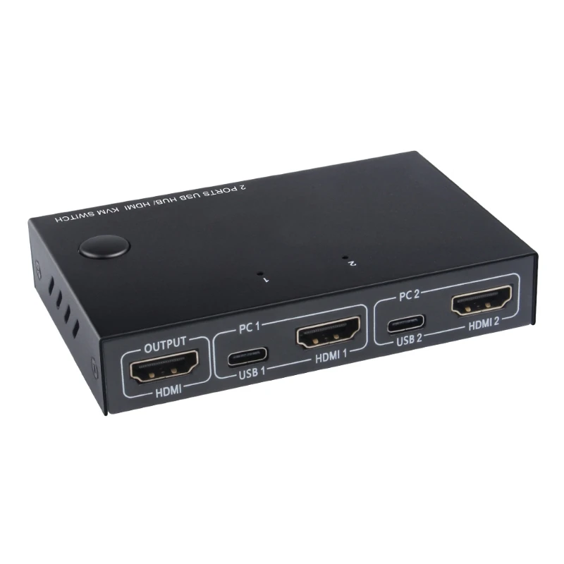 2-портовый HDMI-совместимый KVM-переключатель-сплиттер AM-KVM201CC 10 Гбит/с USB-концентратор-разветвитель-переключатель Мышь к
2-портовый HDMI-совместимый KVM-переключатель-сплиттер AM-KVM201CC 10 Гбит/с USB-концентратор-разветвитель-переключатель Мышь к
