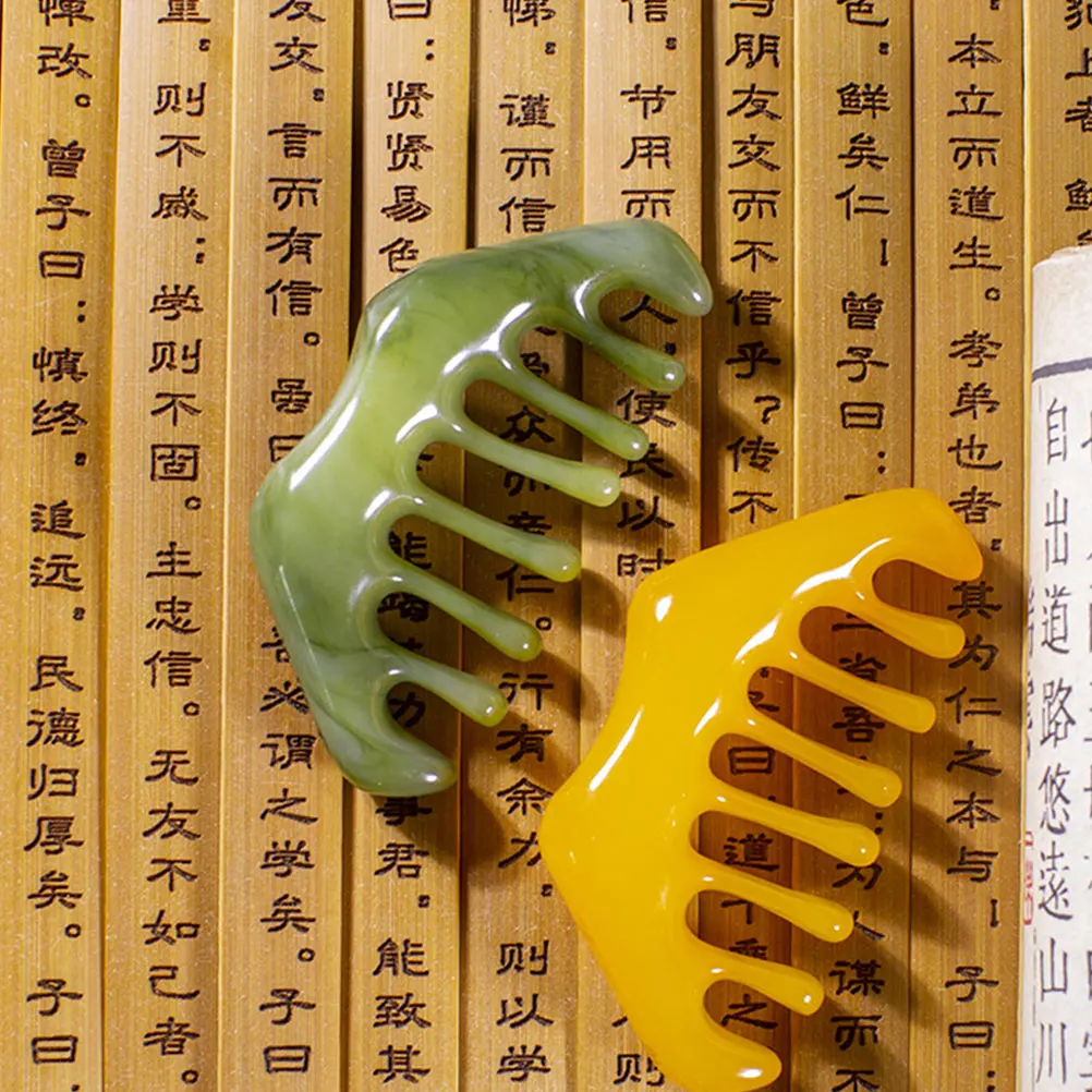 2Pcs Beeswax Massage Comb Head Scalp Massager Exquisite Design Smooth Teeth Portable Travel Use Relaxation Gift
2Pcs Beeswax Massage Comb Head Scalp Massager Exquisite Design Smooth Teeth Portable Travel Use Relaxation Gift