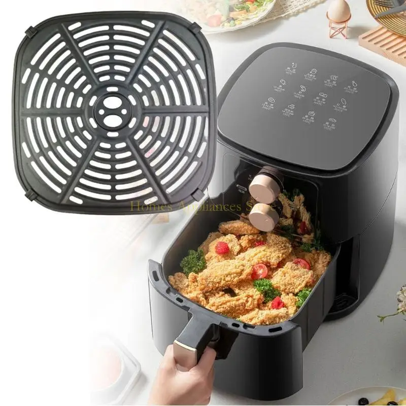 D0AB Multifunctional Metal Air Fryers Pad Air Fryers Plate Metal Air Fryers Tray
D0AB Multifunctional Metal Air Fryers Pad Air Fryers Plate Metal Air Fryers Tray