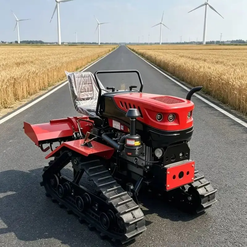 Customized Crawler Rotary Tiller Tractor, Mini Farm Deep Tillage Machine, Durable Farm Cultivation Equipment
Customized Crawler Rotary Tiller Tractor, Mini Farm Deep Tillage Machine, Durable Farm Cultivation Equipment