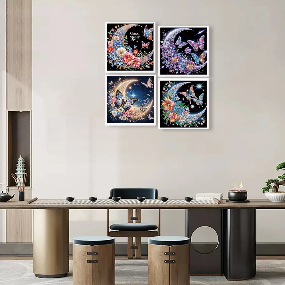 4шт 5D DIY Частичная дрель специальной формы Алмазная картина Бабочка Декор 30x30см
4шт 5D DIY Частичная дрель специальной формы Алмазная картина Бабочка Декор 30x30см