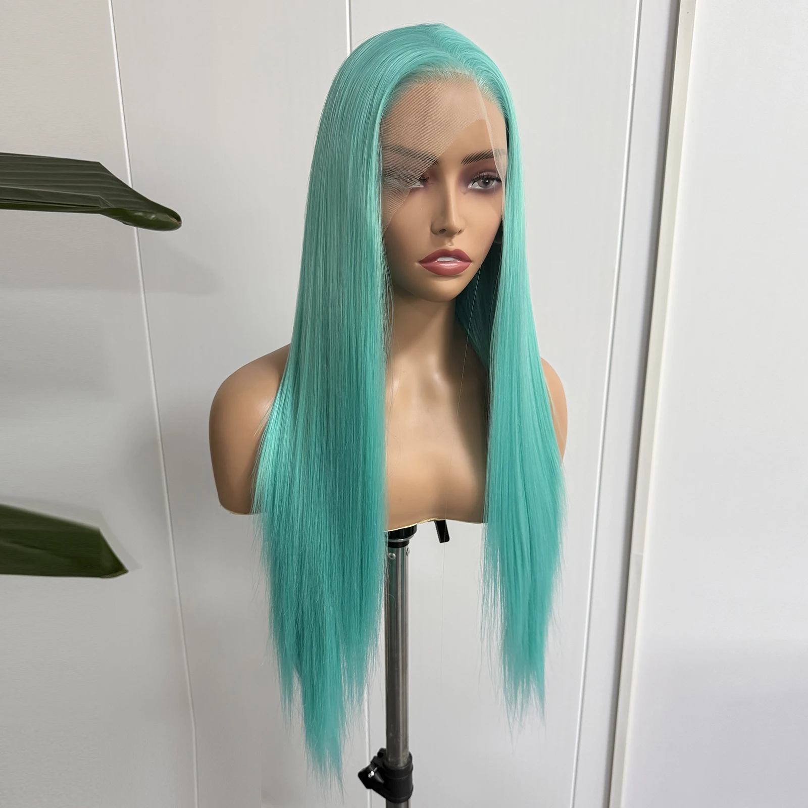 AIMEYA Green Lace Front Wig Long Silky Straight Synthetic Lace Hair Heat Resistant Natural Hairline Daily Use Cosplay Wigs
AIMEYA Green Lace Front Wig Long Silky Straight Synthetic Lace Hair Heat Resistant Natural Hairline Daily Use Cosplay Wigs