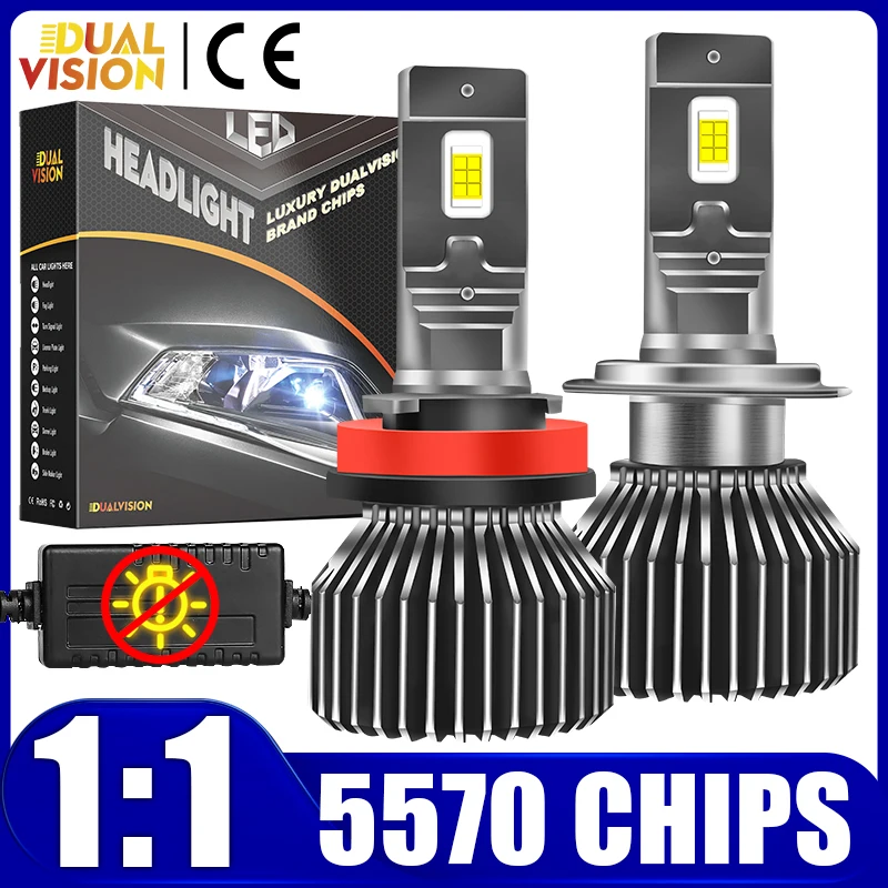 Dualvision H4 H7 Светодиодная автомобильная лампа для фар Canbus K5C H1 H8 H9 H11 9005 HB3 9006 HB4 9012 HIR2 Автолампы 6000K Turbo Противотуманные фары 12 В
Dualvision H4 H7 Светодиодная автомобильная лампа для фар Canbus K5C H1 H8 H9 H11 9005 HB3 9006 HB4 9012 HIR2 Автолампы 6000K Turbo Противотуманные фары 12 В