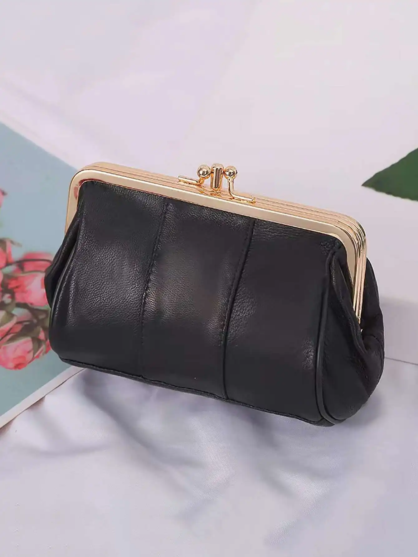 Women's Mini Genuine Leather Coin Purse, Metal Buckle Short Key Wallet, Sheepskin Card Holder, ID Case, Money Clip Pouch, Mother's Day Gift, Lightweight & Fashionable, Anniversary/Birthday Gift, Business Casual For Men & Women
Women's Mini Genuine Leather Coin Purse, Metal Buckle Short Key Wallet, Sheepskin Card Holder, ID Case, Money Clip Pouch, Mother's Day Gift, Lightweight & Fashionable, Anniversary/Birthday Gift, Business Casual For Men & Women