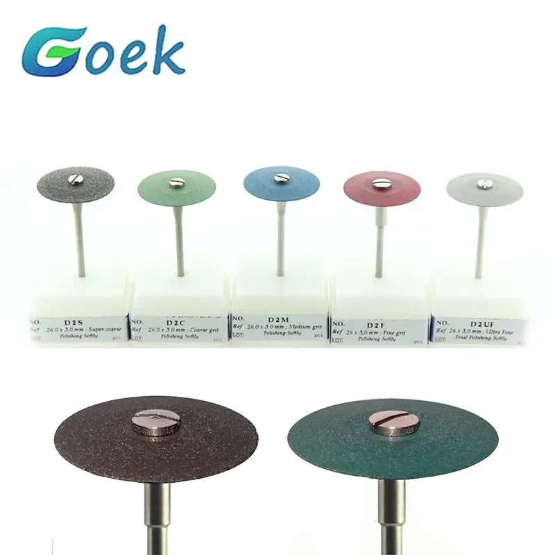 Dental Diamond Polishers Polish Wheels for Zirconia All-Ceramics 5 Mono Colors Ceramic Bonded Disc 26mm Dentistry Lab Tool
Dental Diamond Polishers Polish Wheels for Zirconia All-Ceramics 5 Mono Colors Ceramic Bonded Disc 26mm Dentistry Lab Tool