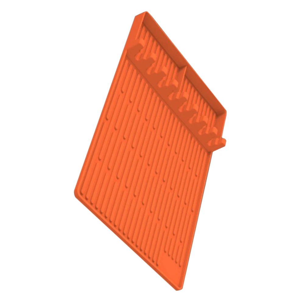 Silicone Grilling Mat Food Grade BBQ Pad Heat Resistant 500°F Orange Nonstick Kitchen Utensil Mats Grill Side Shelf Tools
Silicone Grilling Mat Food Grade BBQ Pad Heat Resistant 500°F Orange Nonstick Kitchen Utensil Mats Grill Side Shelf Tools
