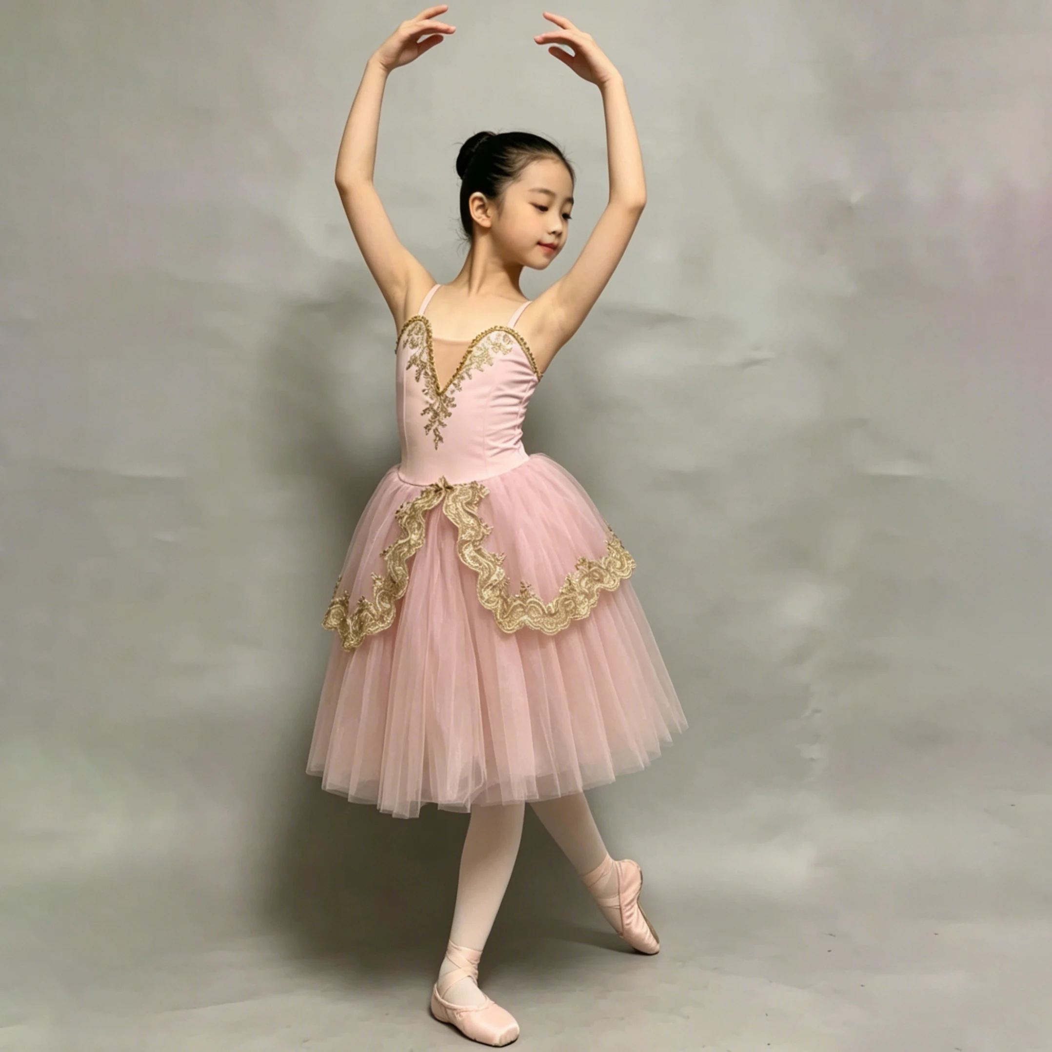 Children's tutu costumes girls group performance lace long gauze skirt tutu multi-color performance costume competition
Children's tutu costumes girls group performance lace long gauze skirt tutu multi-color performance costume competition