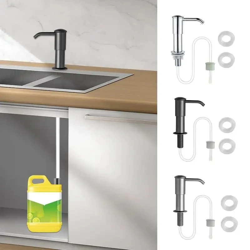 A93G Soap Dispenser Extension Tube Kit Household Kitchen Sink Liquid Soap Dispenser Bathroom Lotion Detergent Hand Press
A93G Soap Dispenser Extension Tube Kit Household Kitchen Sink Liquid Soap Dispenser Bathroom Lotion Detergent Hand Press
