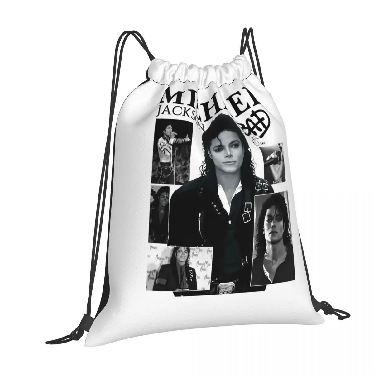 Michael Jackson Dancing Backpacks Portable Drawstring Bags Sundries Bag Book Bags for Man Woman Students
Michael Jackson Dancing Backpacks Portable Drawstring Bags Sundries Bag Book Bags for Man Woman Students