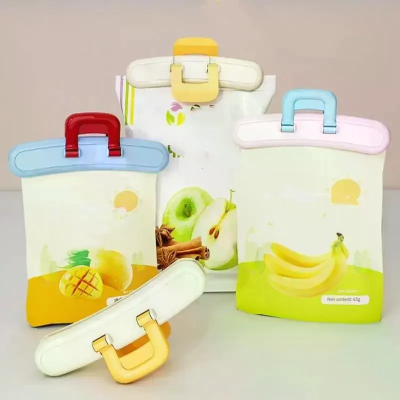 Dopamine Color Sealing Clips With Foldable Handle, Snack Tea Seasoning Bag Moisture-Proof Kitchen Food Fresh-Keeping Clips
Dopamine Color Sealing Clips With Foldable Handle, Snack Tea Seasoning Bag Moisture-Proof Kitchen Food Fresh-Keeping Clips