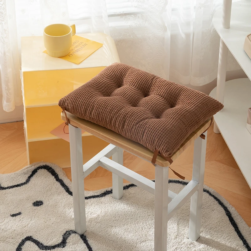 Thickened Breathable Cushion with Strap Office Chair Pad Assorted Colors Modern Simple Style Plush Material for Student ...
Thickened Breathable Cushion with Strap Office Chair Pad Assorted Colors Modern Simple Style Plush Material for Student ...