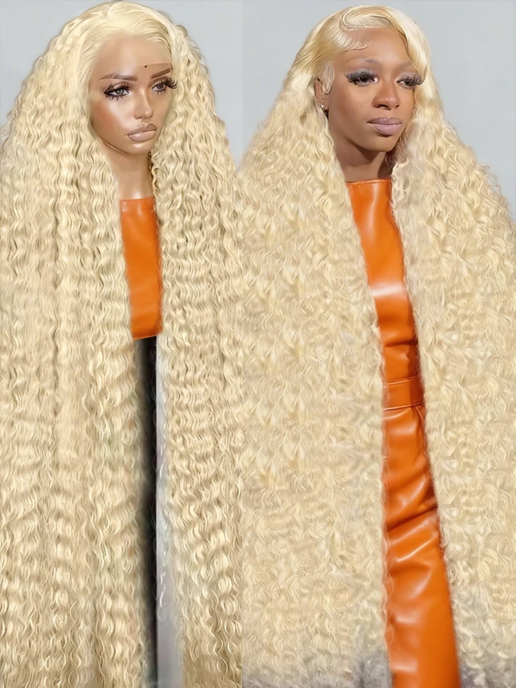 Deep Curly Wave 13x6 HD Lace Frontal Human Hair Wigs 30 Inch 613 Honey Blonde Deep Water Wave 13x4 Lace Front Wig For Women
Deep Curly Wave 13x6 HD Lace Frontal Human Hair Wigs 30 Inch 613 Honey Blonde Deep Water Wave 13x4 Lace Front Wig For Women