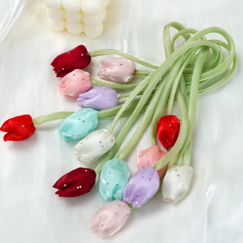 Double-Ended Tulip Bud Ribbon Bow, DIY Shoelace for Shoes Clothing Hair Accessories, Beach Holiday Style Sewing Embellishment
Double-Ended Tulip Bud Ribbon Bow, DIY Shoelace for Shoes Clothing Hair Accessories, Beach Holiday Style Sewing Embellishment