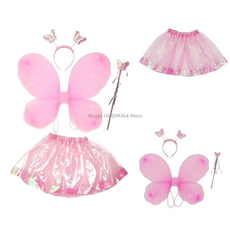 Performance Fairy Wing Butterfly Wing Sparkling Angel Wing Dress Up Halloween Dress Up Cosplays Costumes for Girls Kid
Performance Fairy Wing Butterfly Wing Sparkling Angel Wing Dress Up Halloween Dress Up Cosplays Costumes for Girls Kid