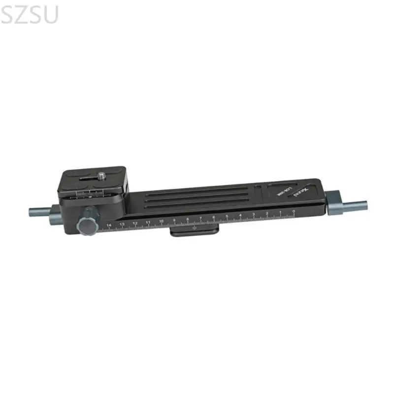 SZSU Compactly Camera Slider Quick Release Focusing Slider Smooth and Lightweighted
SZSU Compactly Camera Slider Quick Release Focusing Slider Smooth and Lightweighted
