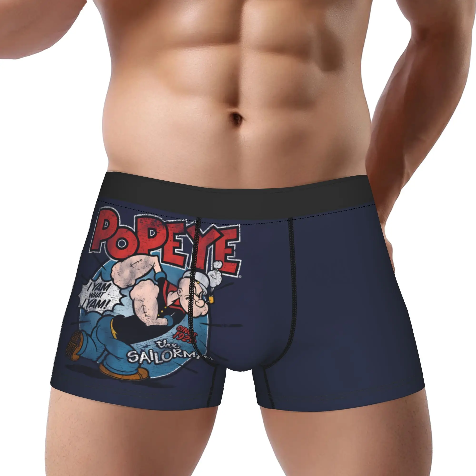 Мужские трусы-боксеры Popeye The Sailor из полиэстера с принтом
Мужские трусы-боксеры Popeye The Sailor из полиэстера с принтом