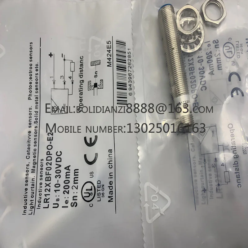 The brand-new original sensor LR12XBF02DPOW/DNOW-E2 LR12XBF02DPCW/DNCW-E2 One year warranty in stock
The brand-new original sensor LR12XBF02DPOW/DNOW-E2 LR12XBF02DPCW/DNCW-E2 One year warranty in stock