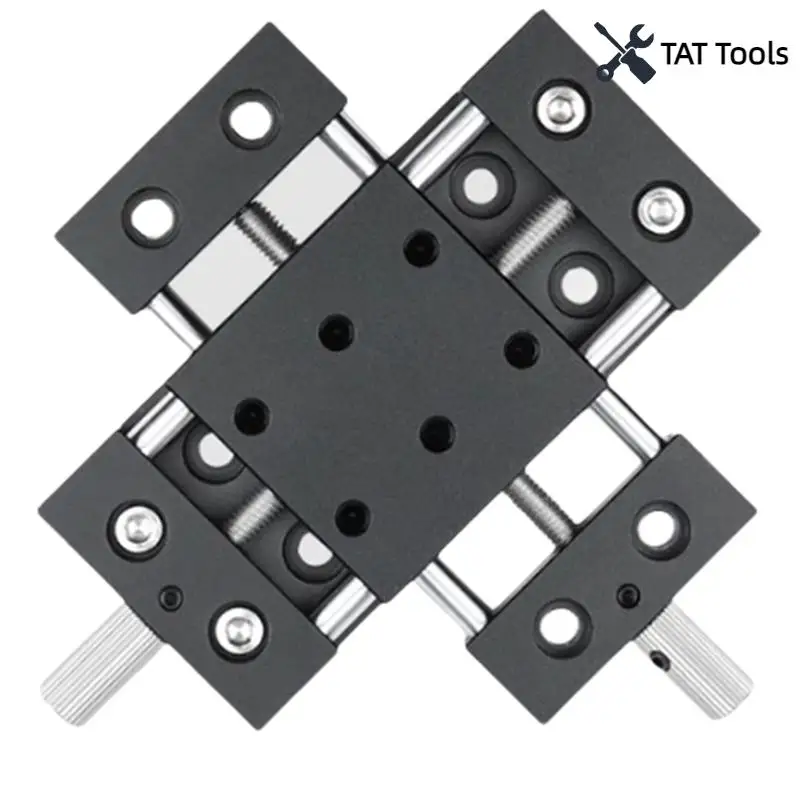 Heavy Duty Linear Optical Axis Guide Workbench XY Axis Screw Manual Slide No Bottom Plate
Heavy Duty Linear Optical Axis Guide Workbench XY Axis Screw Manual Slide No Bottom Plate