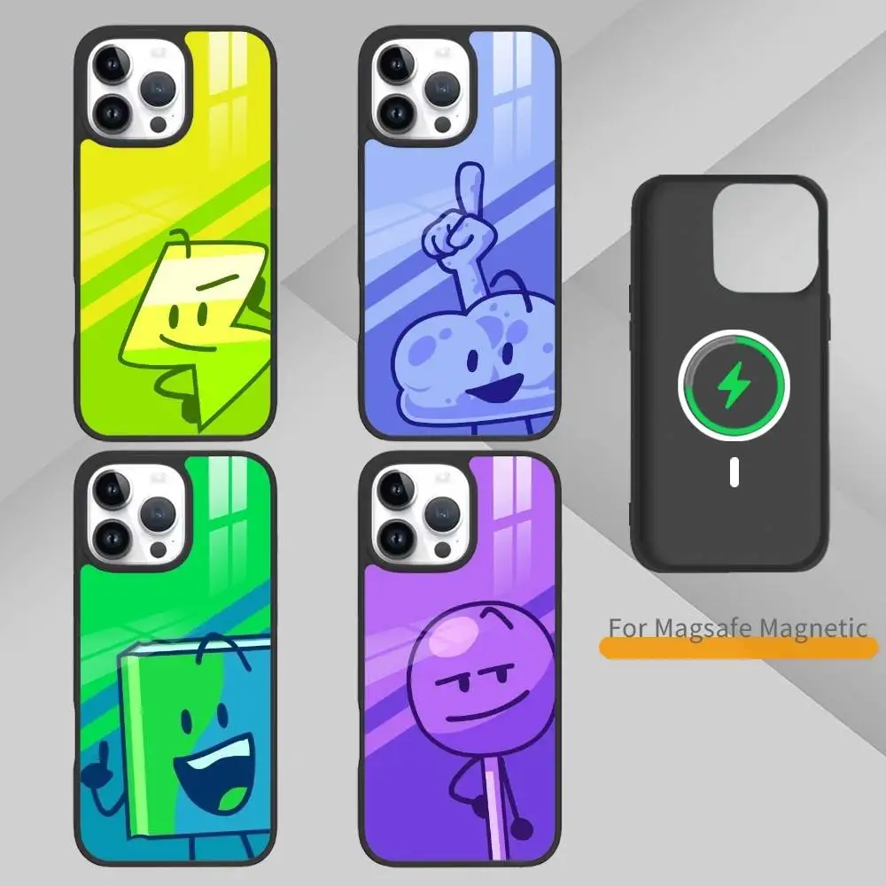 Bfdi Battle Phone Case For IPhone 17,16,15,14,13,Pro,Max,Plus,Magnetic For Magsafe Wireless Charging
Bfdi Battle Phone Case For IPhone 17,16,15,14,13,Pro,Max,Plus,Magnetic For Magsafe Wireless Charging