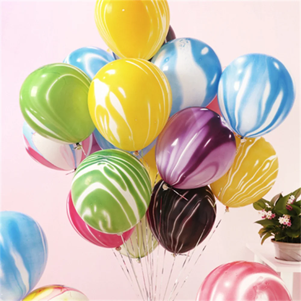 10/20pcs Colorful Agate Marble Latex Balloons Birthday Party Wedding Decoration Wall Kids Baby Shower Agate Decorations Supplies
10/20pcs Colorful Agate Marble Latex Balloons Birthday Party Wedding Decoration Wall Kids Baby Shower Agate Decorations Supplies