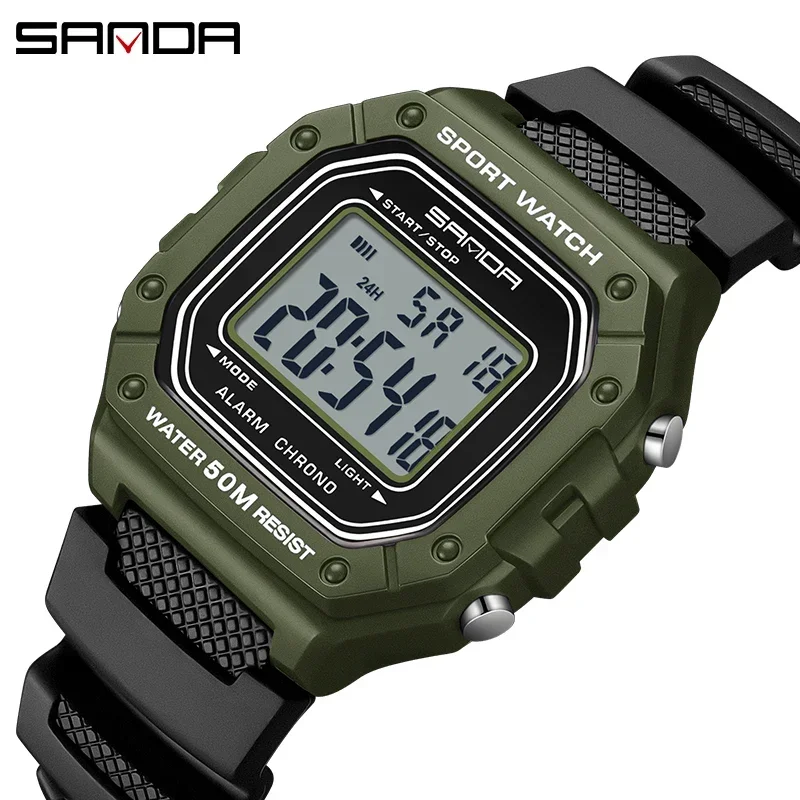 SANDA 2156 часы армейский циферблат светодиодные цифровые наручные часы Секундомер для мужчин модные мужские часы военные водонепроницаемые спортивные
SANDA 2156 часы армейский циферблат светодиодные цифровые наручные часы Секундомер для мужчин модные мужские часы военные водонепроницаемые спортивные