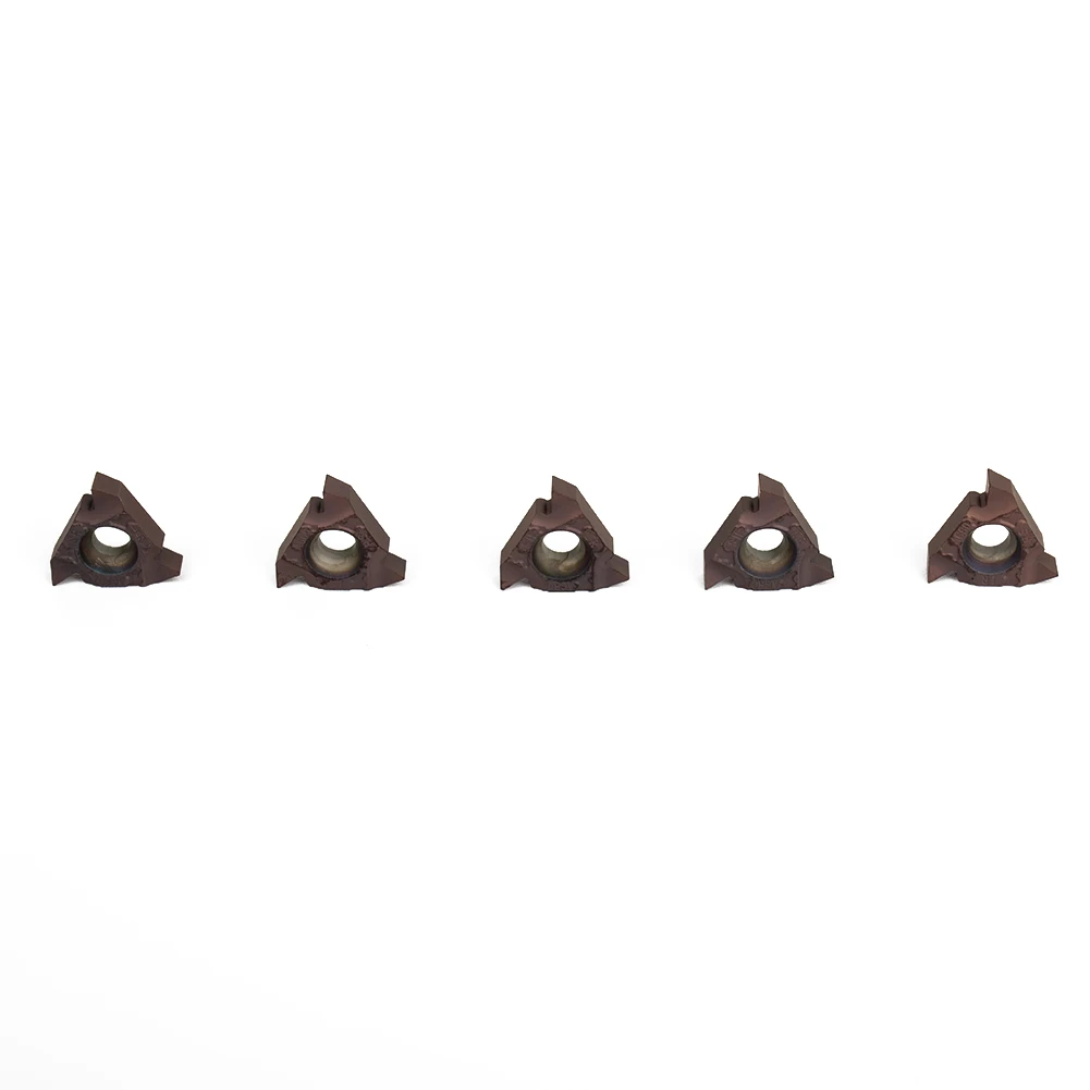 Pack Carbide Inserts Set Thread Tool Tools 10pcs 16IR AG60 CNC Carbide Insert Cutting Lathe Metalwork Practical
Pack Carbide Inserts Set Thread Tool Tools 10pcs 16IR AG60 CNC Carbide Insert Cutting Lathe Metalwork Practical