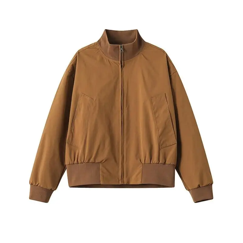 Мужская демисезонная куртка на молнии больших размеров (M-XXXXXL), легкая, удобная, модная, однотонная, повседневная верхняя одежда для уличного стиля
Мужская демисезонная куртка на молнии больших размеров (M-XXXXXL), легкая, удобная, модная, однотонная, повседневная верхняя одежда для уличного стиля