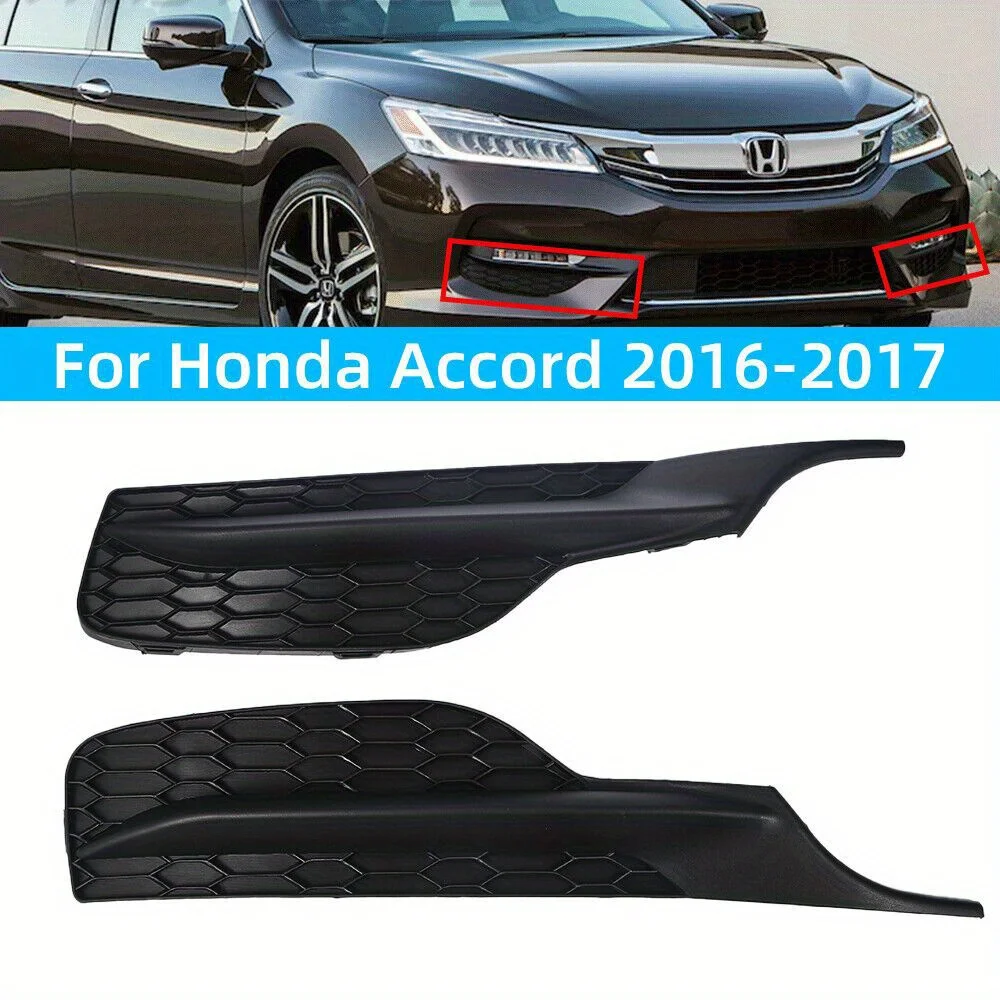 Левая + правая передняя противотуманная фара, лицевая панель для Honda Accord 2016-17
Левая + правая передняя противотуманная фара, лицевая панель для Honda Accord 2016-17