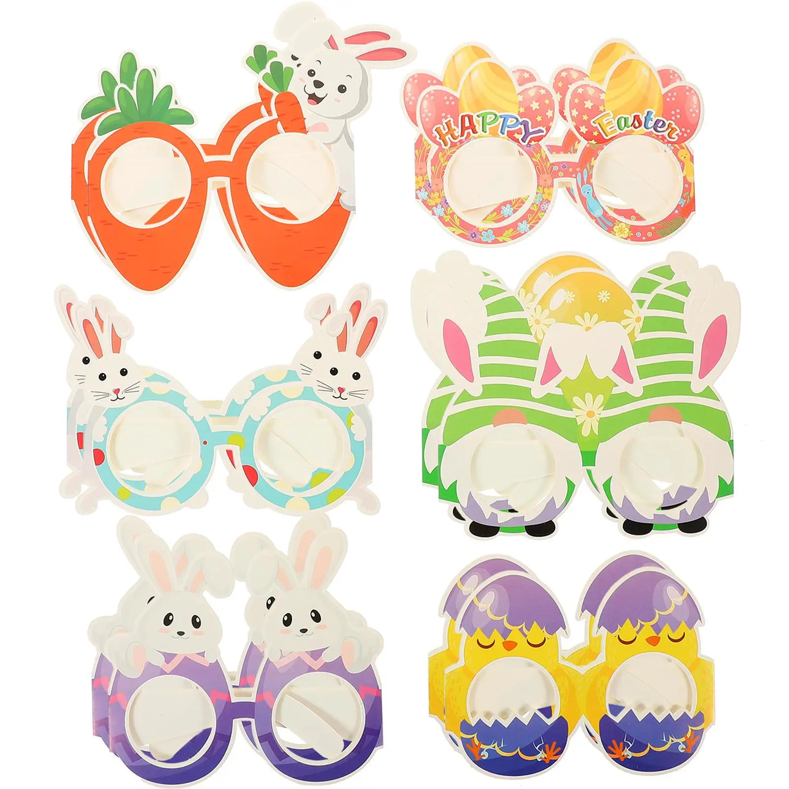 12 Pcs Easter Glasses Celebration Props Party Rabbit Bunny Themed Birthday Costume Accessories Kids Eyeglasses Paper for
12 Pcs Easter Glasses Celebration Props Party Rabbit Bunny Themed Birthday Costume Accessories Kids Eyeglasses Paper for