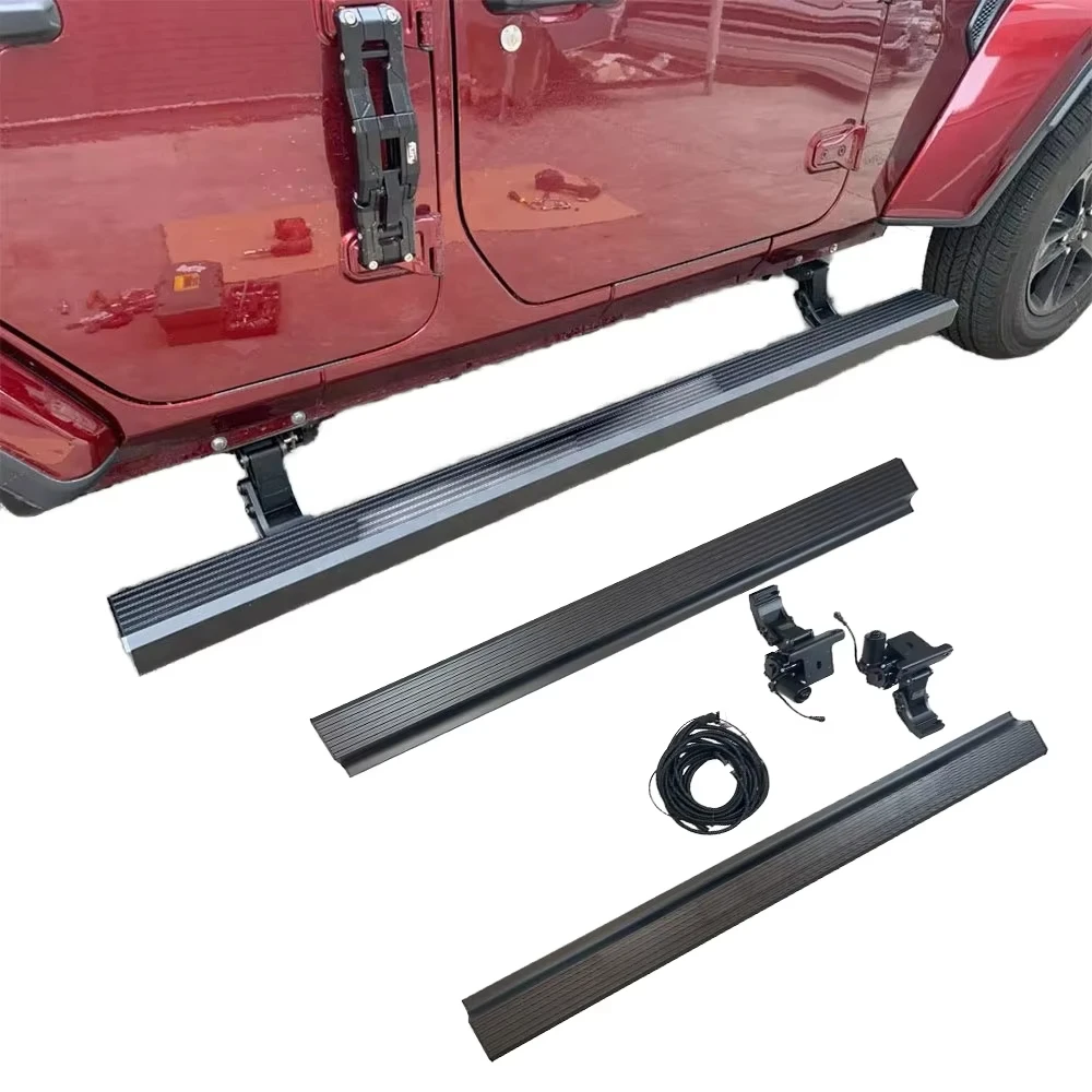 Изготовленная на заказ электрическая боковая ступенька из алюминиевого сплава - винтовая крепежная подножка для Wrangler JL Быстрая заводская доставка
Изготовленная на заказ электрическая боковая ступенька из алюминиевого сплава - винтовая крепежная подножка для Wrangler JL Быстрая заводская доставка