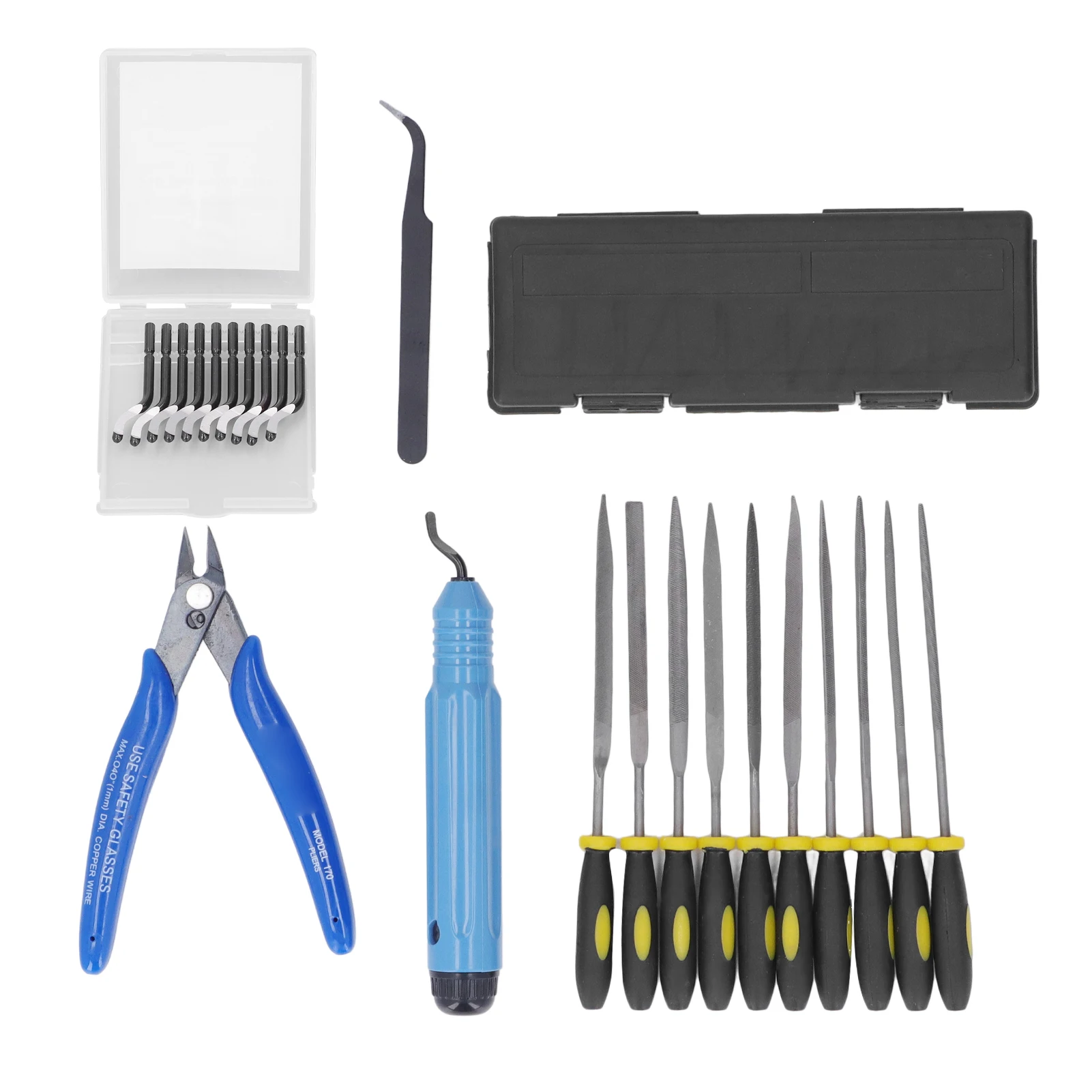 3D Printer Cleaning Tool 3D Printer Tool Kit Model Carving Knife Trimming File Tools Set for Cleaning Grinding
3D Printer Cleaning Tool 3D Printer Tool Kit Model Carving Knife Trimming File Tools Set for Cleaning Grinding