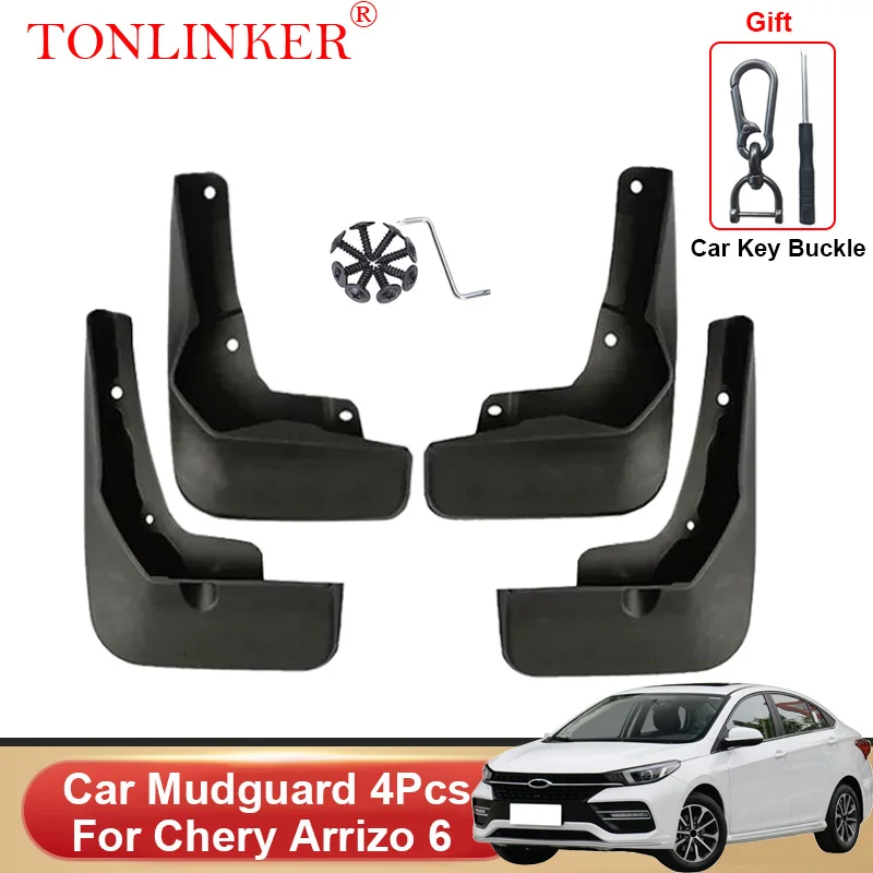Автомобильные Брызговики TONLINKER для Chery Arrizo 6 2018 2019 2020 2021, брызговики от грязи, брызговики
Автомобильные Брызговики TONLINKER для Chery Arrizo 6 2018 2019 2020 2021, брызговики от грязи, брызговики