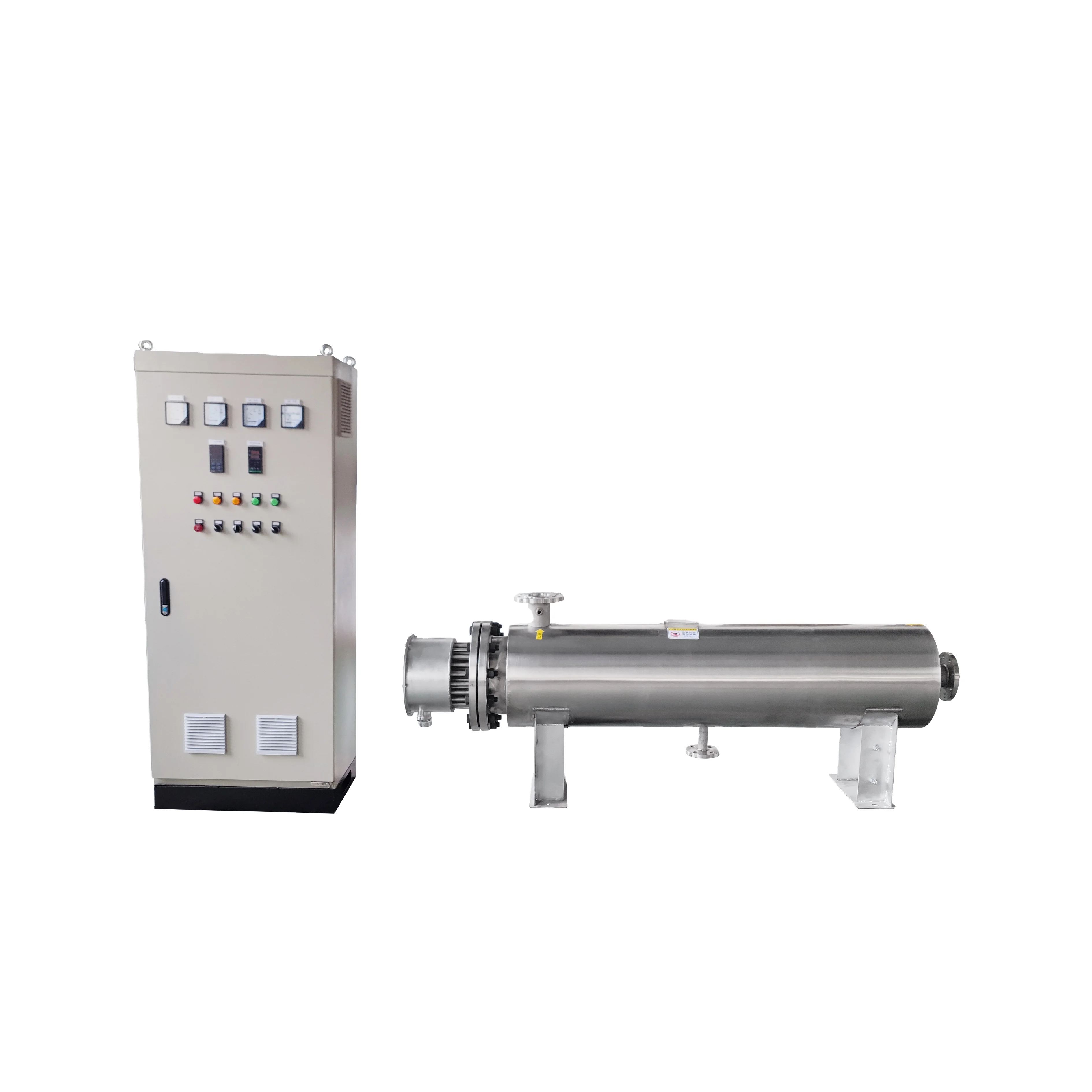 China Supplier Industrial Compressed Air Pipeline Electric Heater With Control Cabinet
China Supplier Industrial Compressed Air Pipeline Electric Heater With Control Cabinet