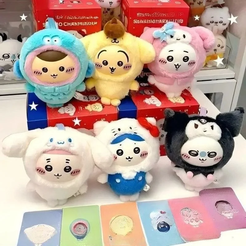 New Jiyi X KTcat Style Plush Doll Set Hachiware Usagi Cosplay Bag Charm Pendant Momonga Cute Toy Collection Gift for Boys Girls
New Jiyi X KTcat Style Plush Doll Set Hachiware Usagi Cosplay Bag Charm Pendant Momonga Cute Toy Collection Gift for Boys Girls