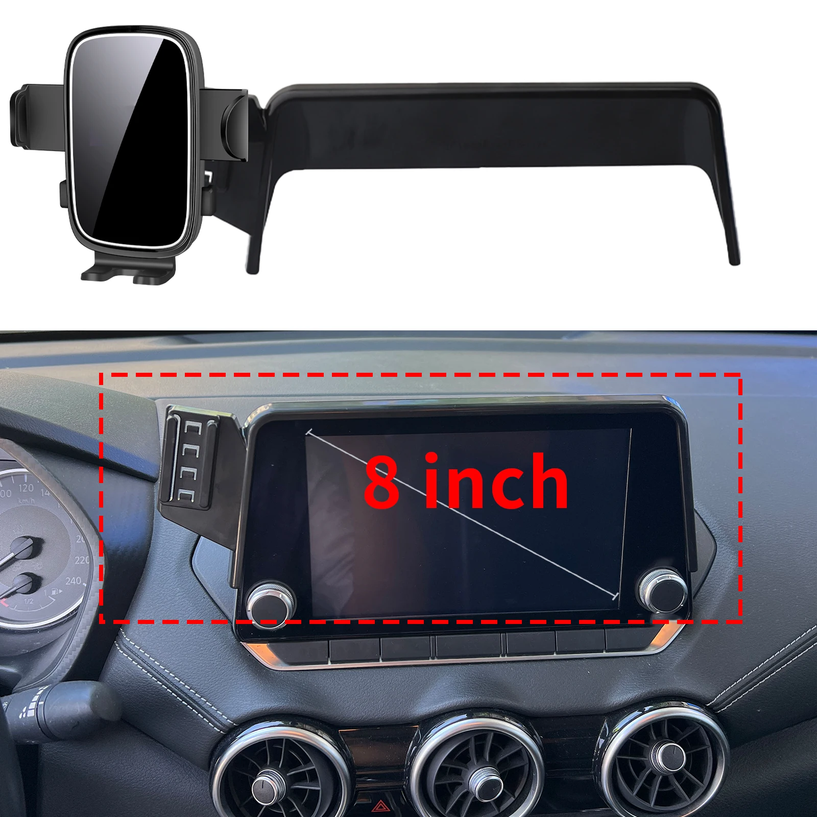 fit for Nissan Rogue 2021 2022-2026 T33 8inch Custom Fit Phone Holder Mount Dashboard Screen Base No Drill Car accessoires
fit for Nissan Rogue 2021 2022-2026 T33 8inch Custom Fit Phone Holder Mount Dashboard Screen Base No Drill Car accessoires