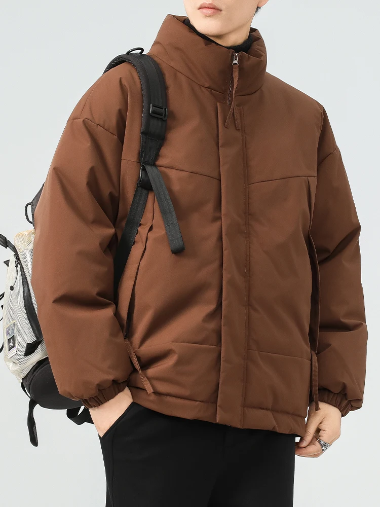 Мужская хлопковая куртка свободного кроя с воротником-стойкой, универсальная, для осени и зимы, молодежная спортивная одежда
Мужская хлопковая куртка свободного кроя с воротником-стойкой, универсальная, для осени и зимы, молодежная спортивная одежда