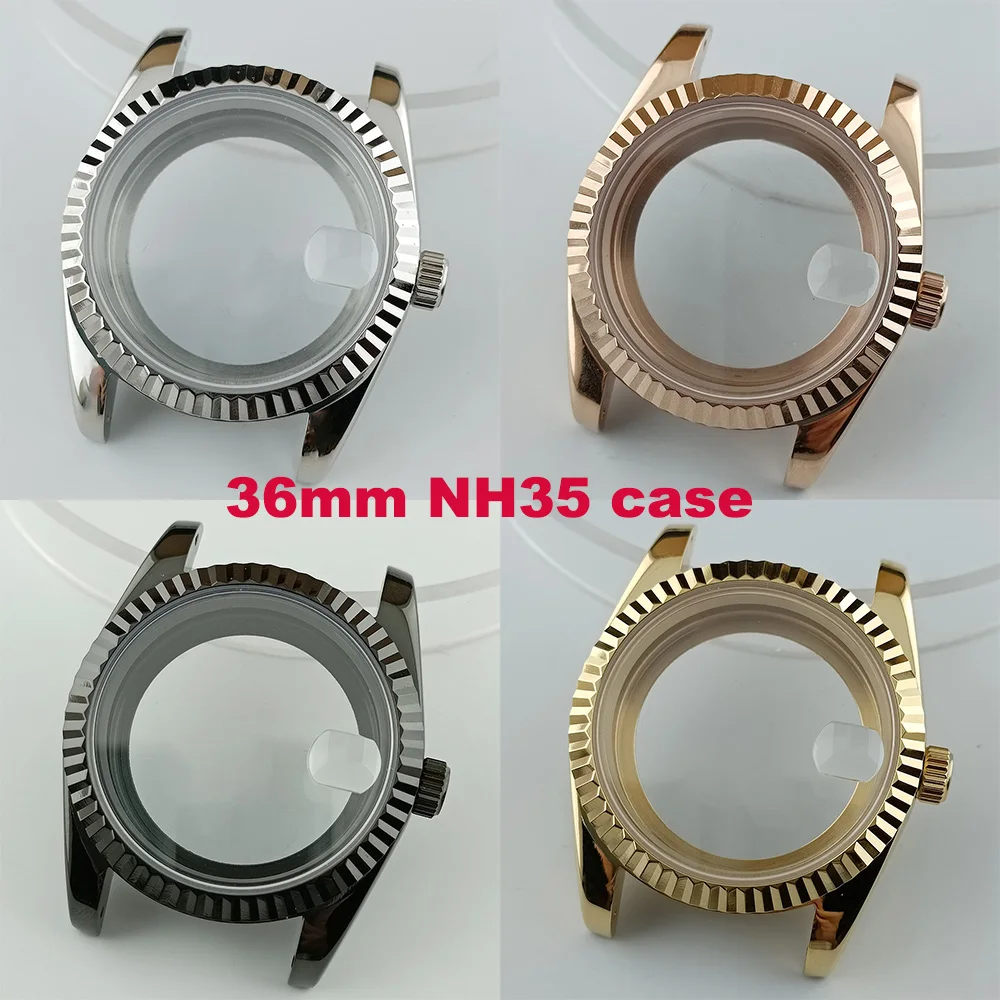 36mm Men's Case Strap Stainless Steel High Quality NH35 NH36 Sapphire Glass Case 28.5mm Dial
36mm Men's Case Strap Stainless Steel High Quality NH35 NH36 Sapphire Glass Case 28.5mm Dial