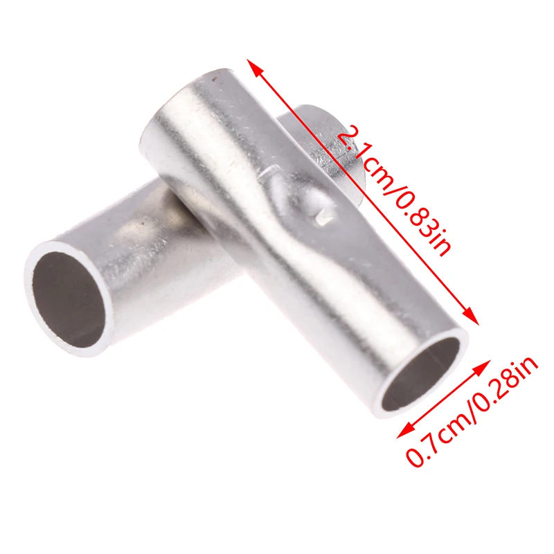 10Pcs BN Copper Wire Cable Connection Crimp Sleeve Lug Connector Non-Insulated Tube Butt Splices Terminal
10Pcs BN Copper Wire Cable Connection Crimp Sleeve Lug Connector Non-Insulated Tube Butt Splices Terminal